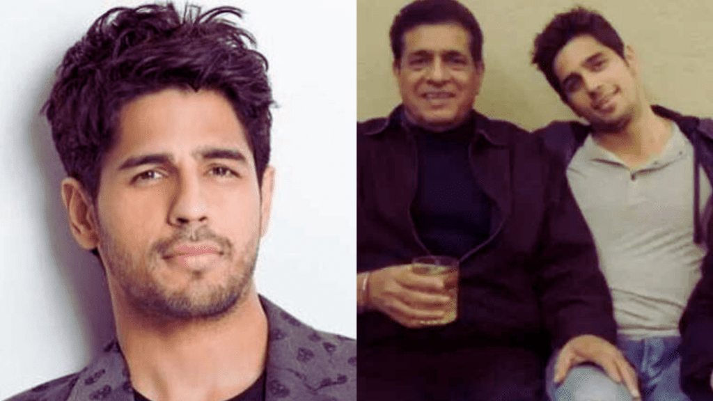 sidharth malhotra father name