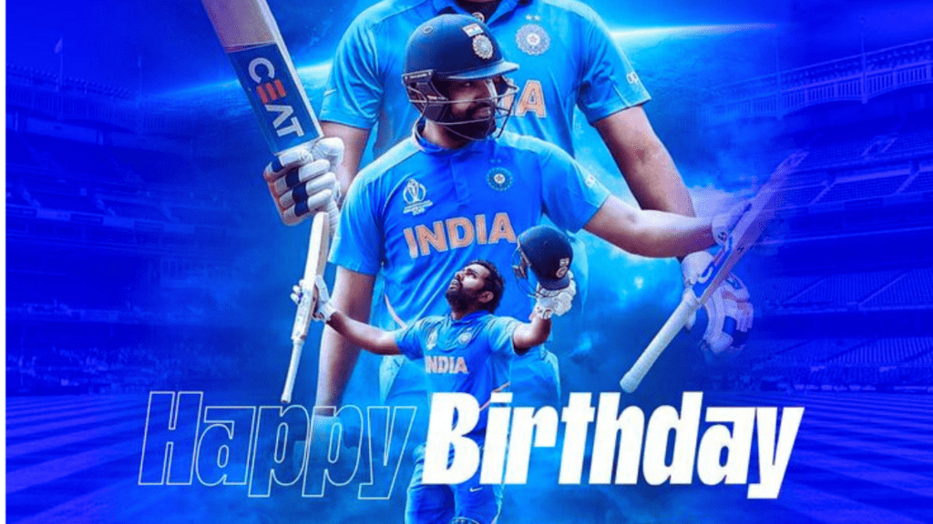 Happy Birthday Rohit Sharma