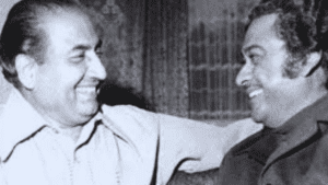 Kishor Kumar Song (Mohammad Rafi and Kishor pic)